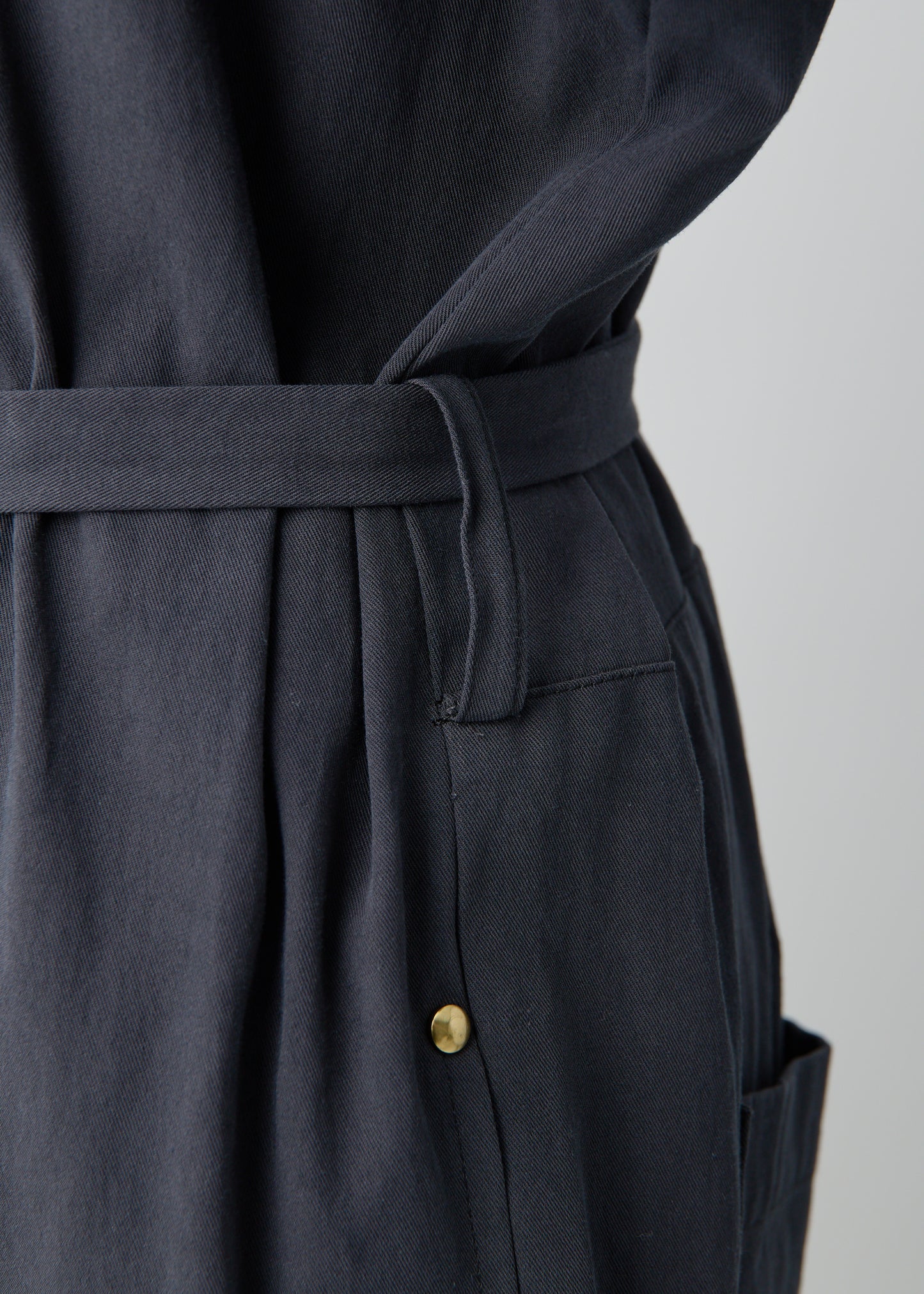受注 Organic Field/jumpsuit white・ blue・navy・black【F015-06009】