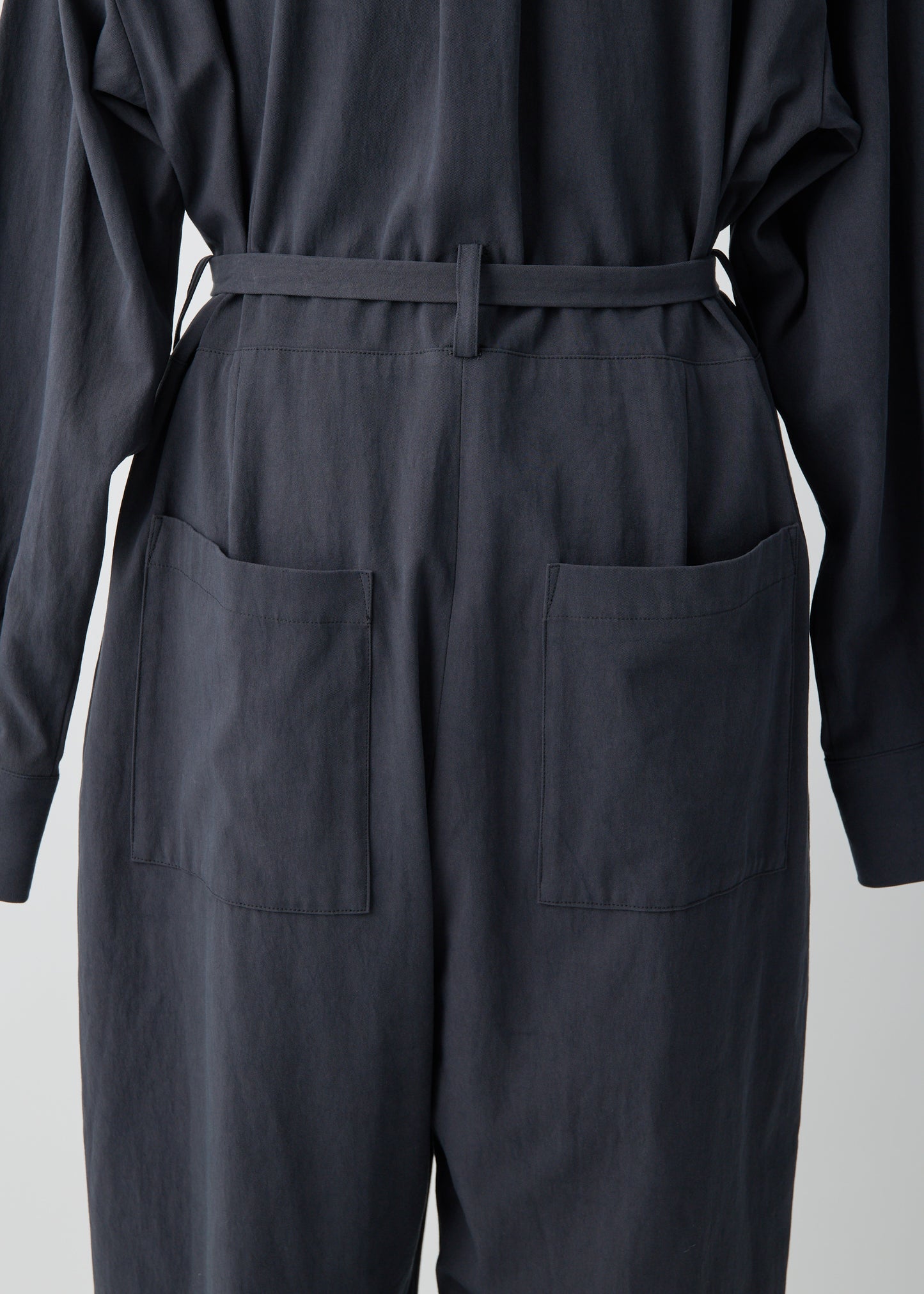受注 Organic Field/jumpsuit white・ blue・navy・black【F015-06009】