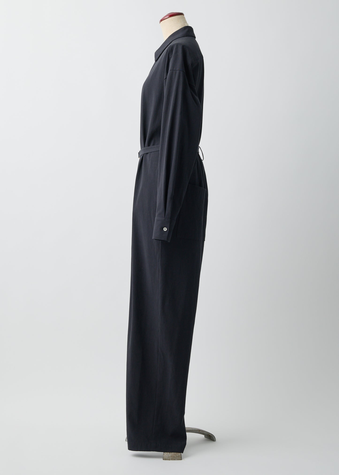 受注 Organic Field/jumpsuit white・ blue・navy・black【F015-06009】