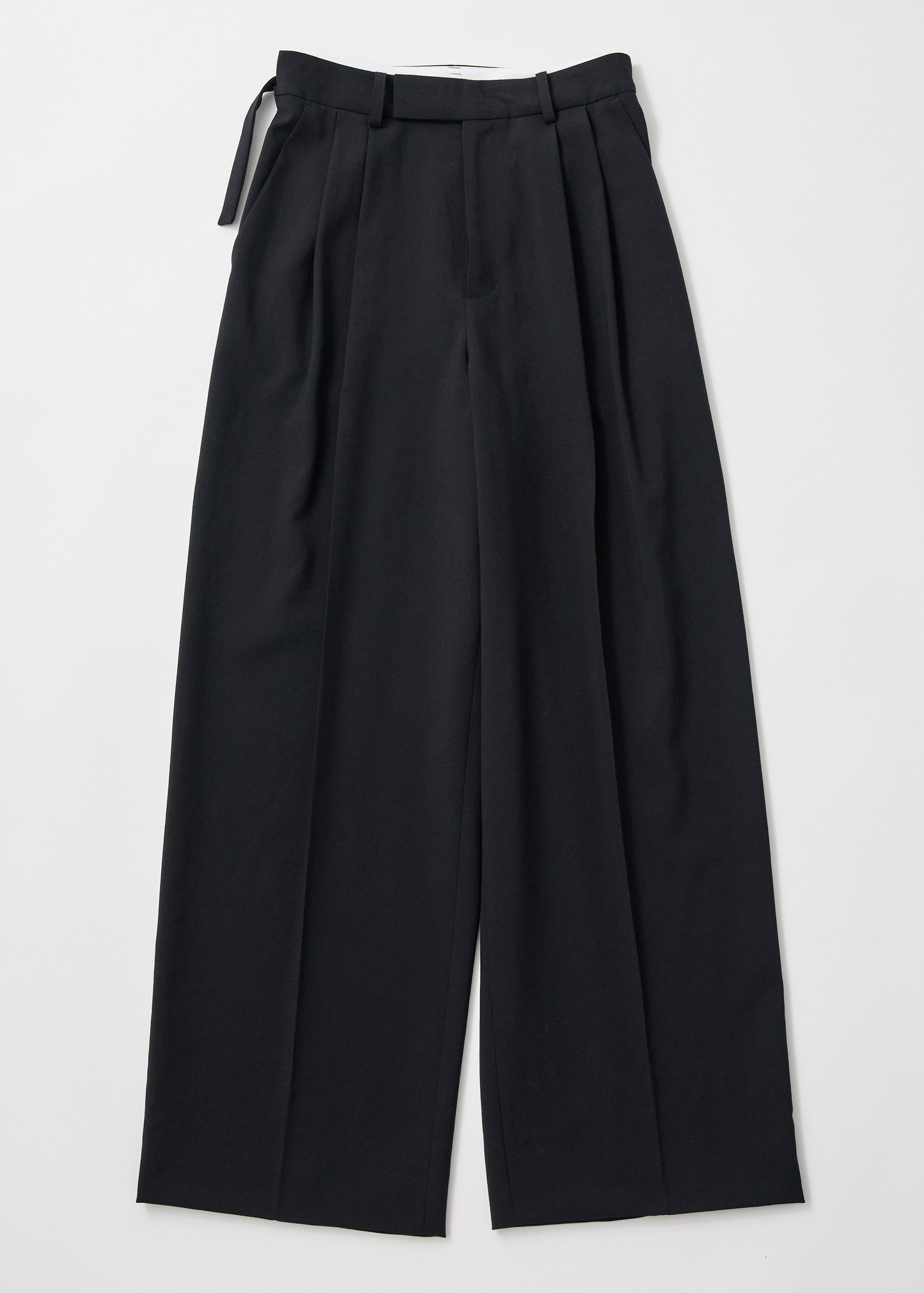 受注 2/80 Wool/pants black【F015-06008】