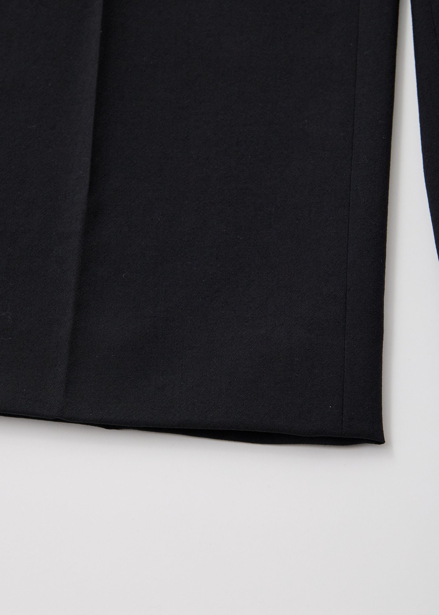 受注 2/80 Wool/pants black【F015-06008】