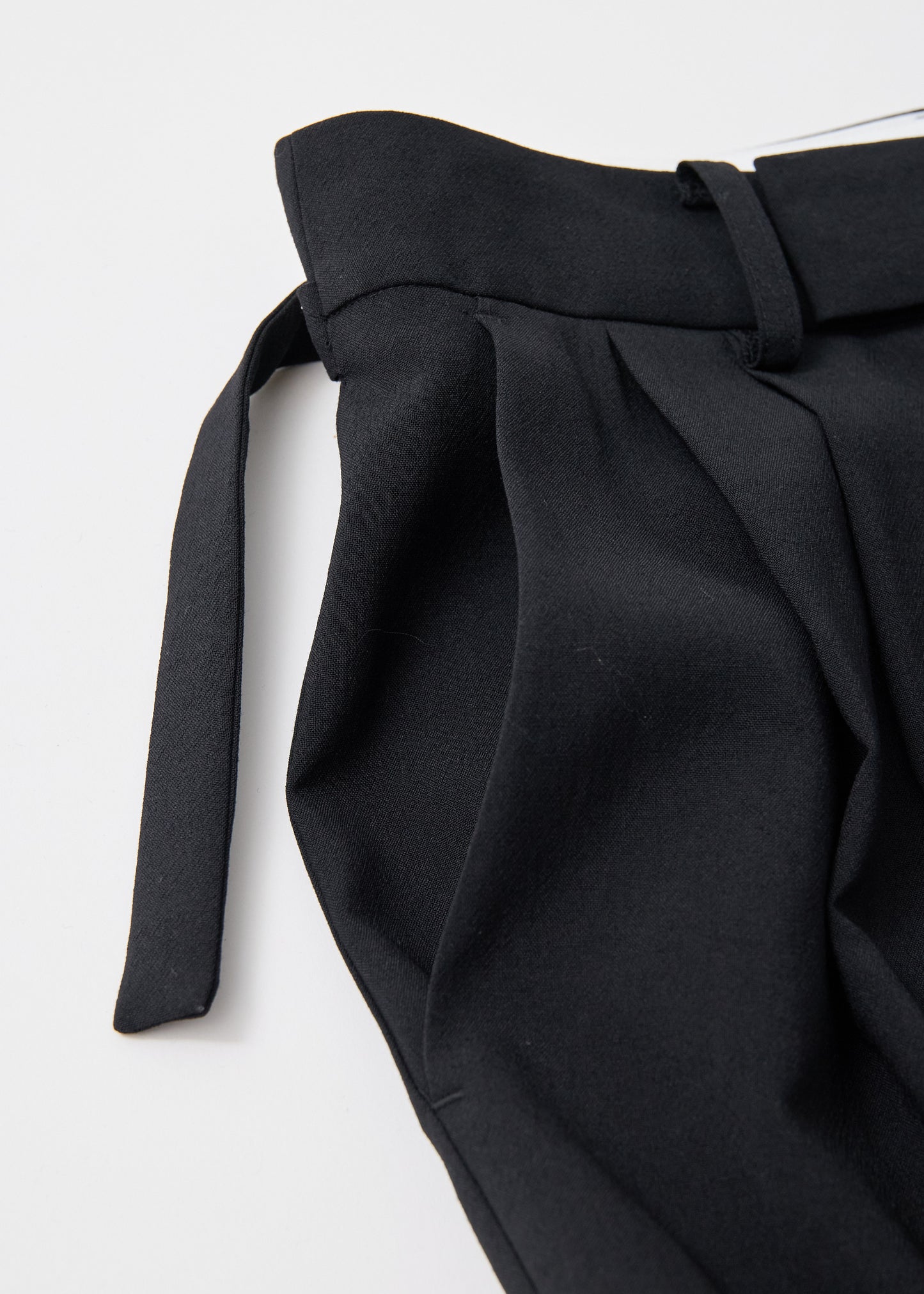 受注 2/80 Wool/pants black【F015-06008】