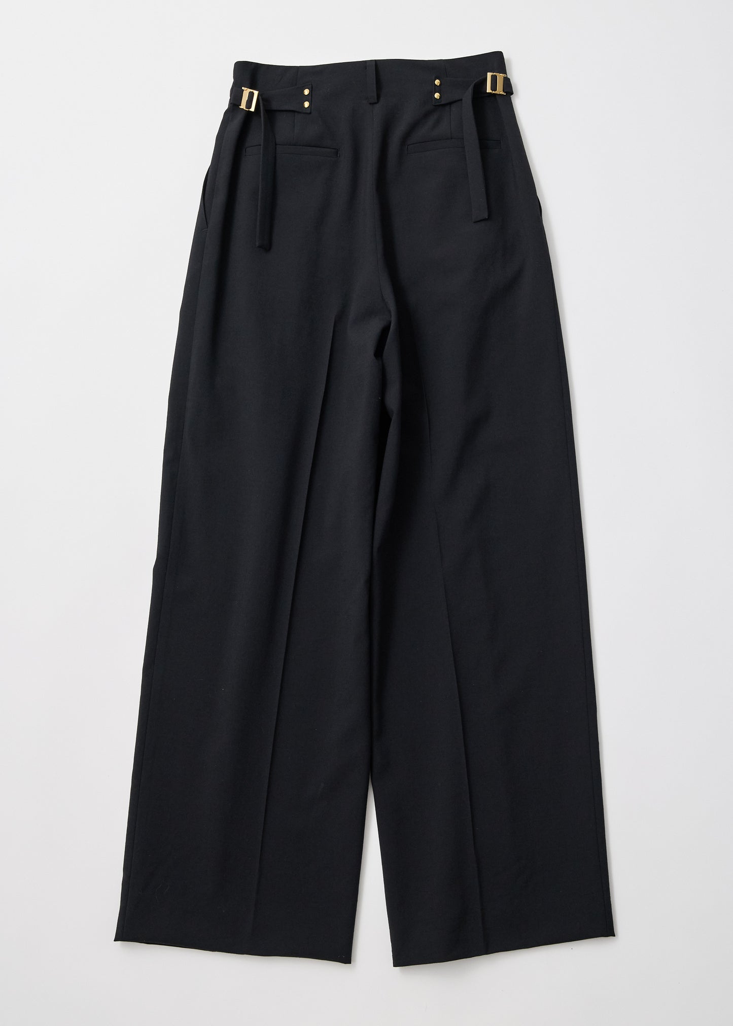 受注 2/80 Wool/pants black【F015-06008】