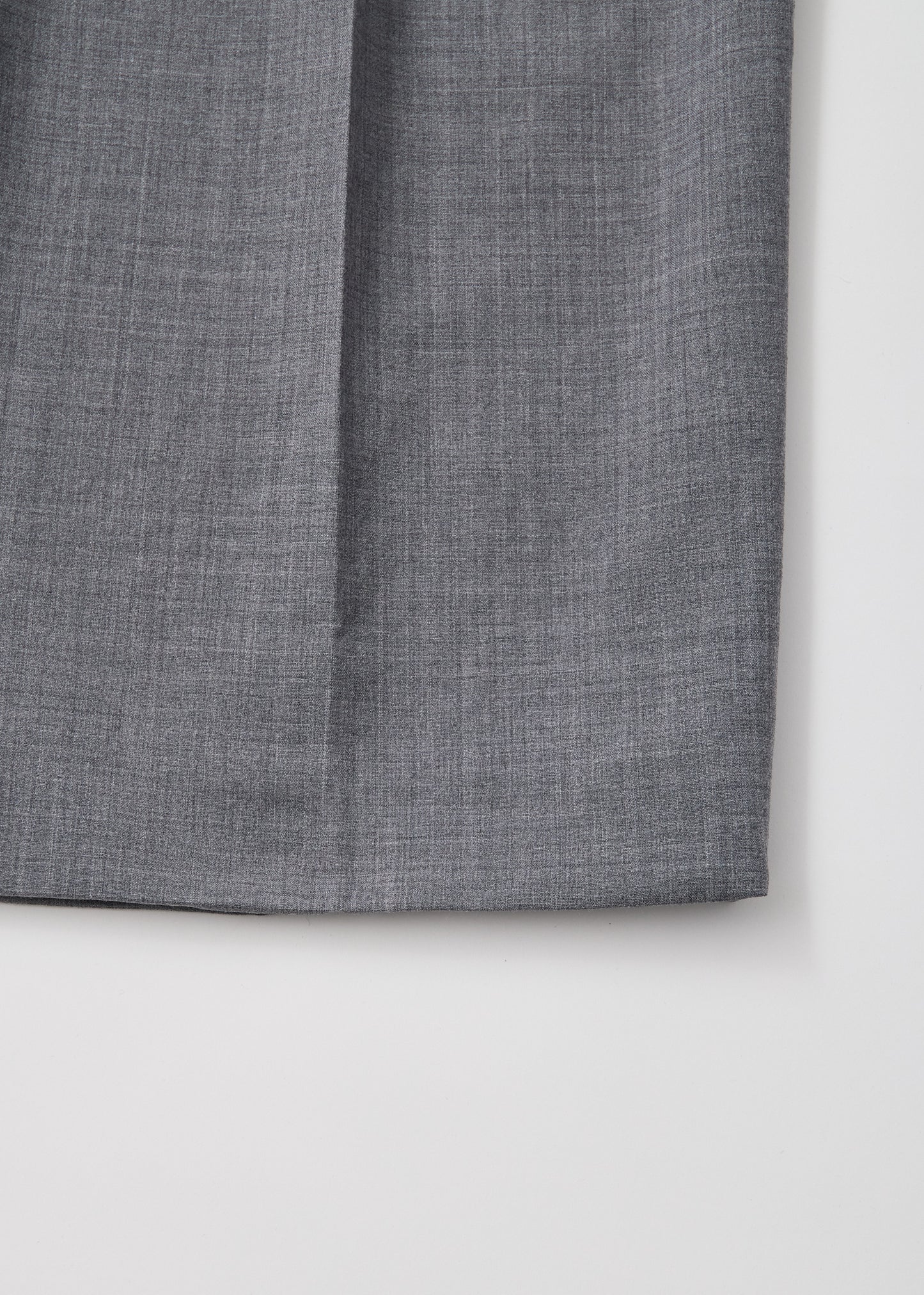 受注 2/80 Wool/pants H-gray【F015-06008】