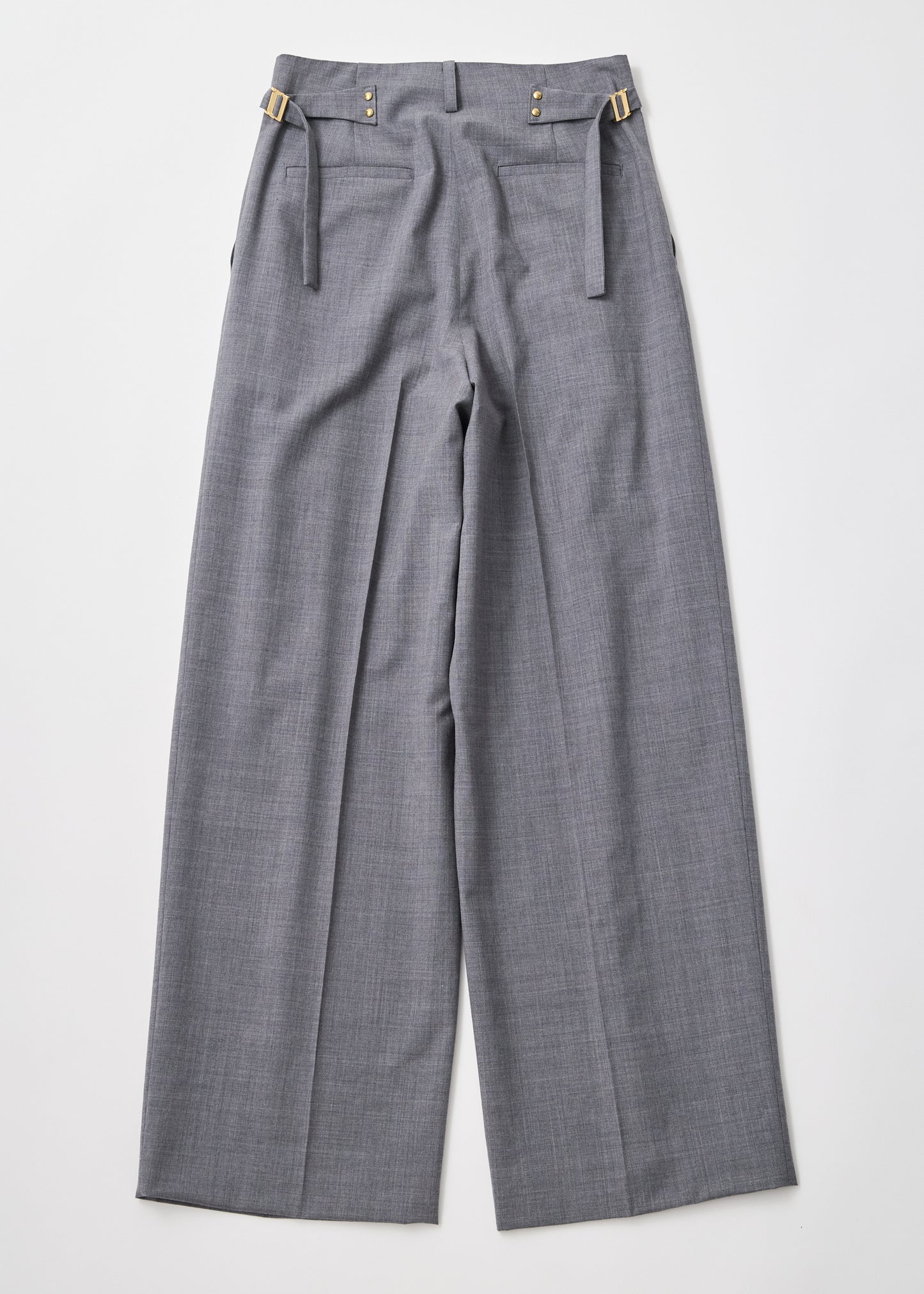 受注 2/80 Wool/pants H-gray【F015-06008】