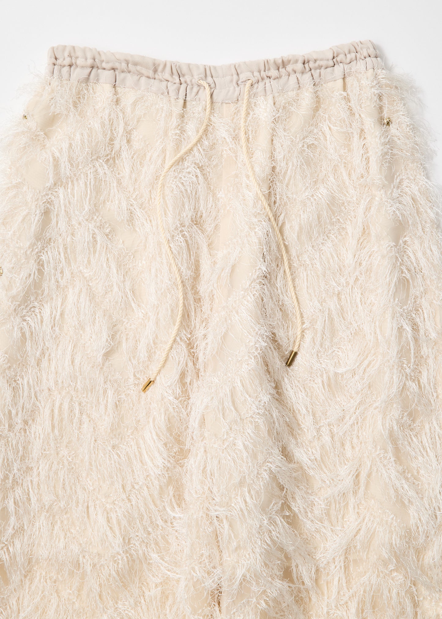 受注 JQ fringe/pants écru【F015-06019】