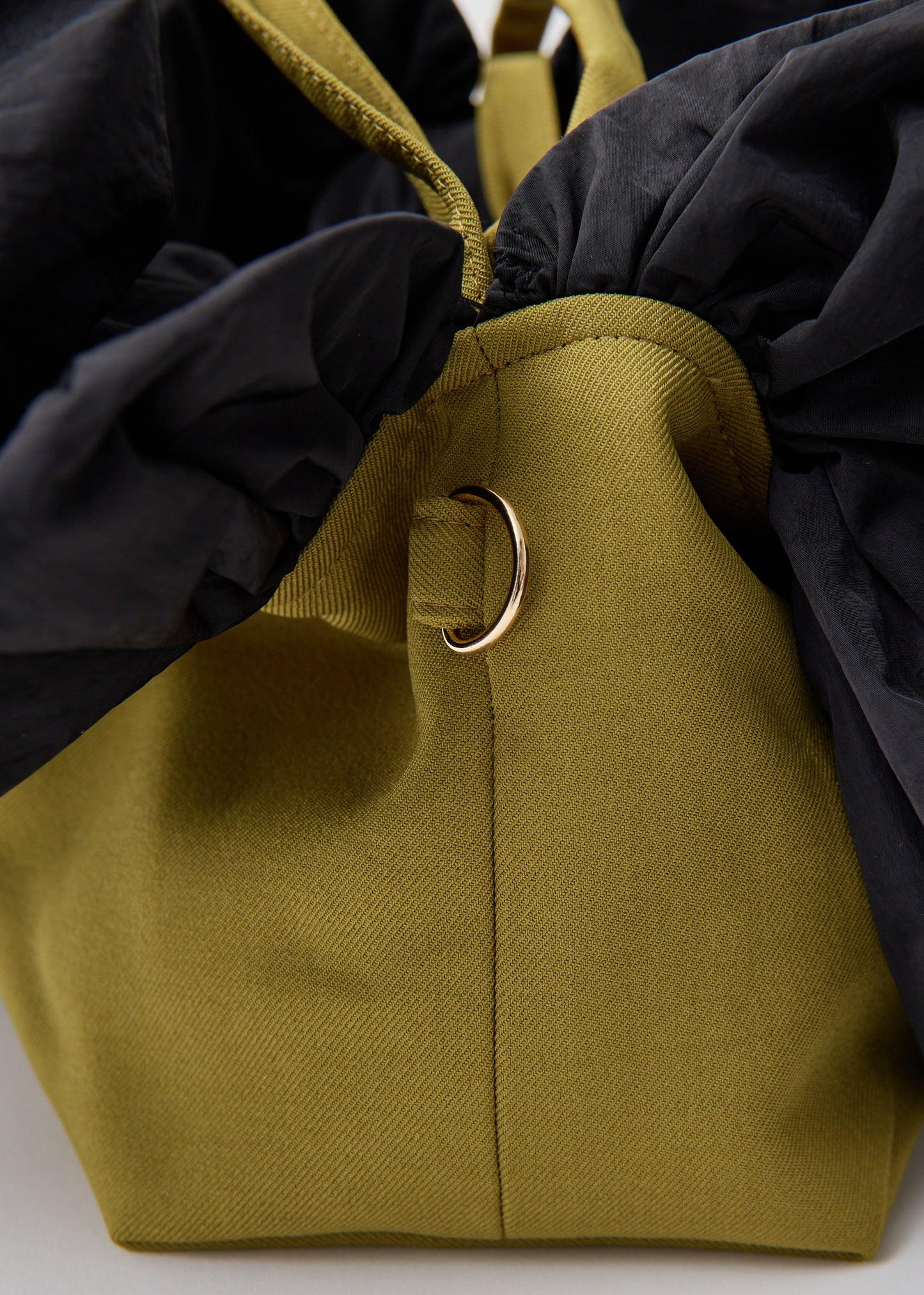 受注 Bloom Voyage/mini bag olive yellow【F015-10027】