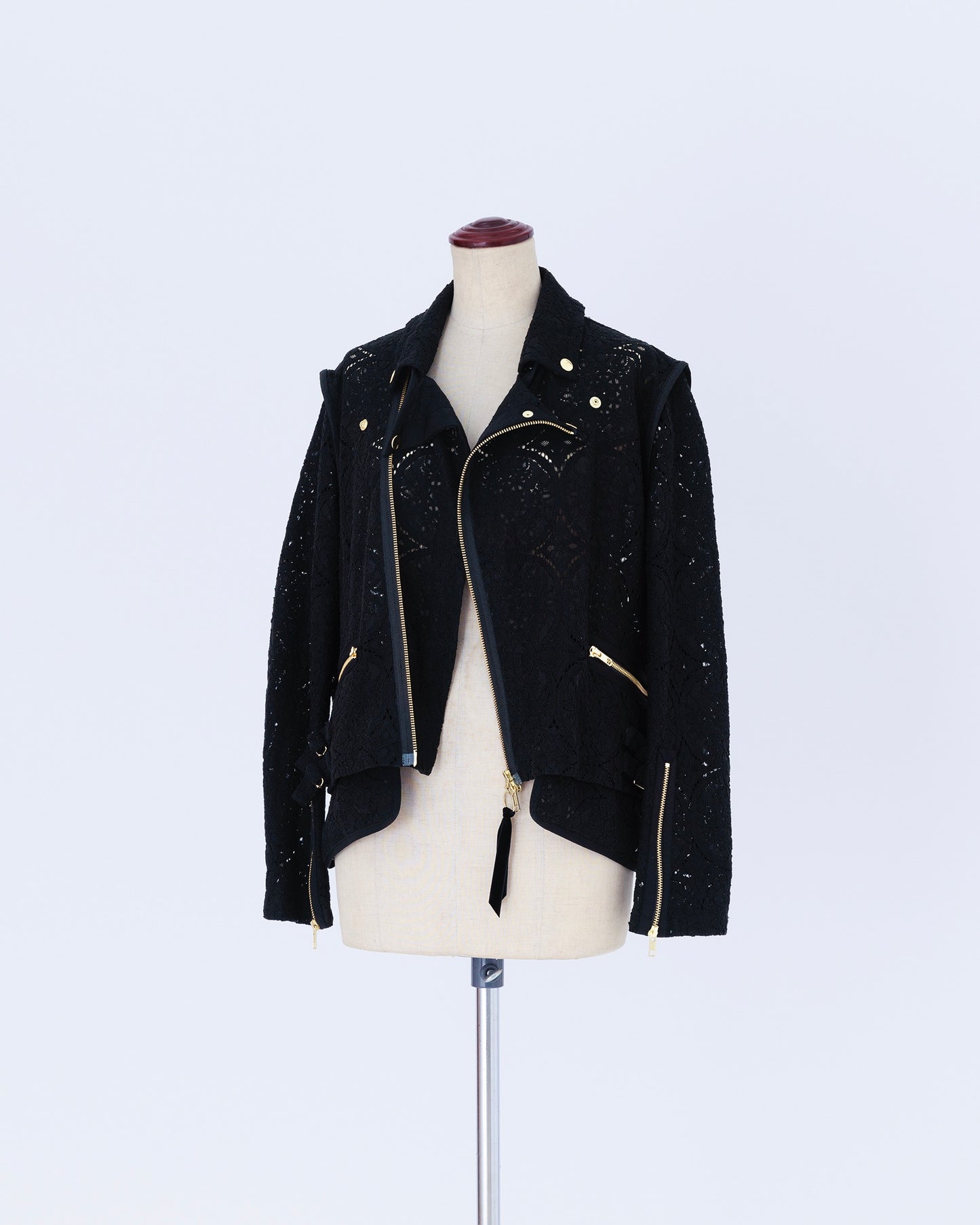 受注 lace／jacket black【F013-04015】