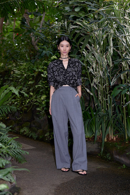 受注　Wild Bloom／blouse【F017-08014】