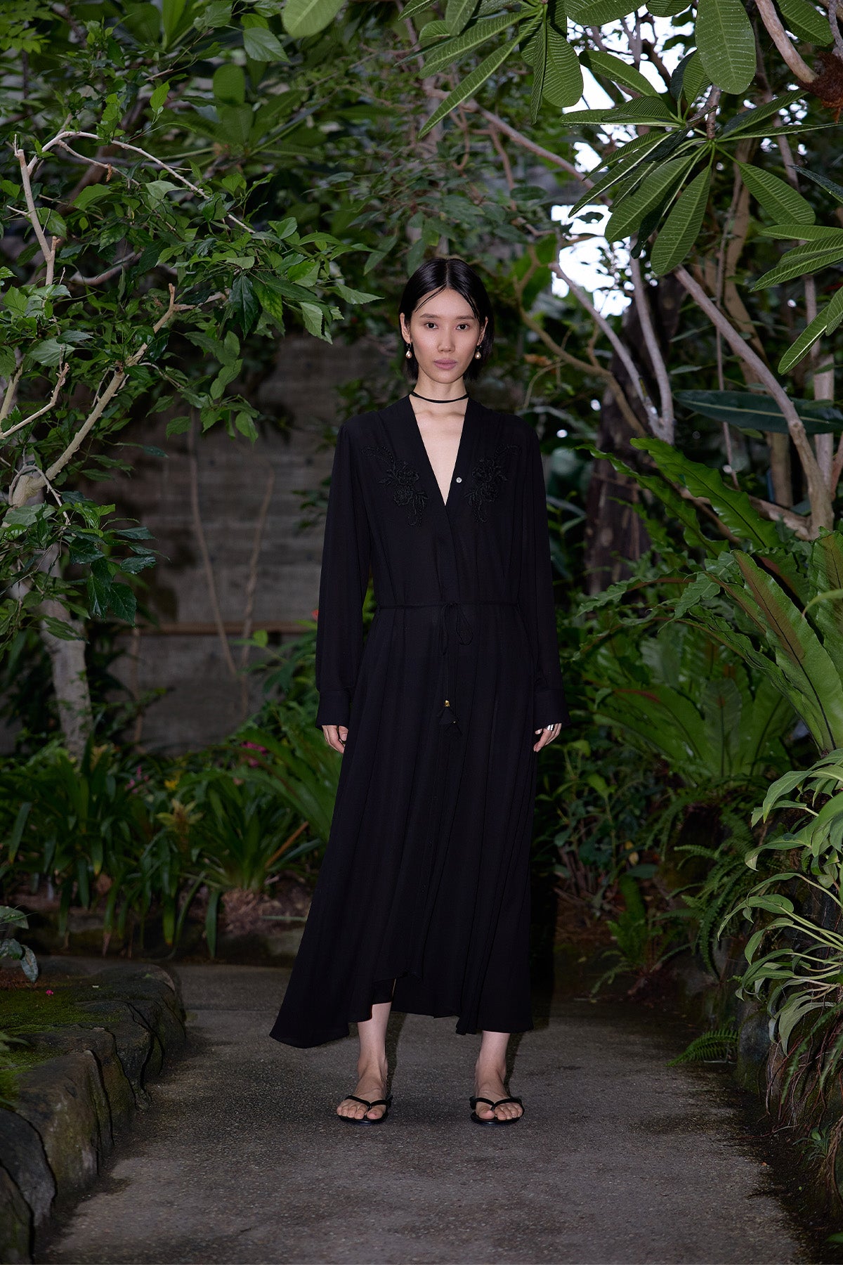 受注　Oriental Poppy／one-piece【F017-05007】