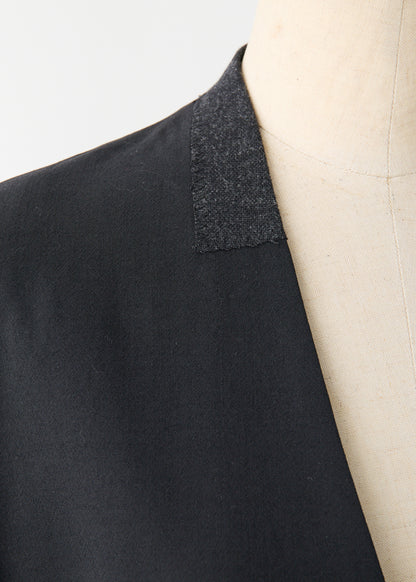 受注　2/80 Wool／jacket black【F015-04005】