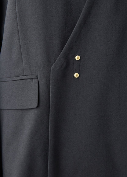 受注　2/80 Wool／jacket black【F015-04005】