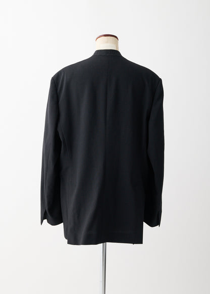 受注　2/80 Wool／jacket black【F015-04005】