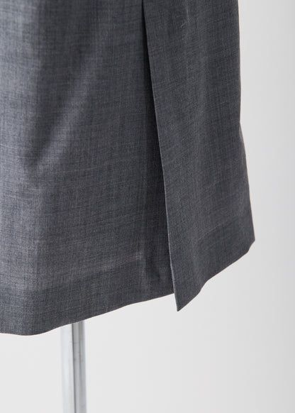 受注　2/80 Wool／jacket H-gray【F015-04005】