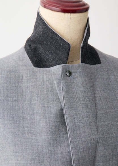受注　2/80 Wool／vest H-gray【F015-03004】