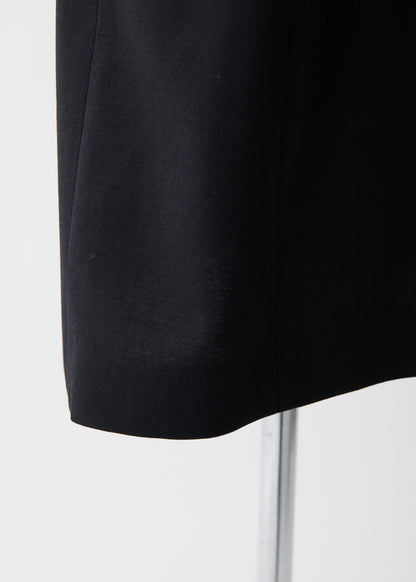 受注　2/80 Wool／vest black【F015-03004】