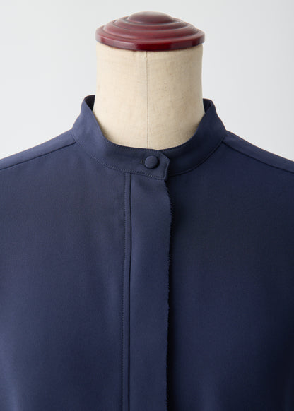 受注　Stretch Twill (Spiraea)／one-piece navy・black【F015-05011】