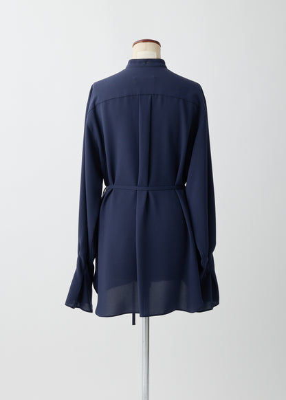 受注　Stretch Twill (Spiraea)／blouse navy・black【F015-08013】