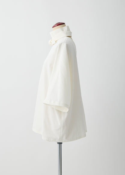 受注　Organic Field／blouse white・ blue・navy・black【F015-08023】