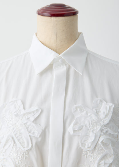 受注　Wander Bloom(chambray)／one-piece【F015-05012】