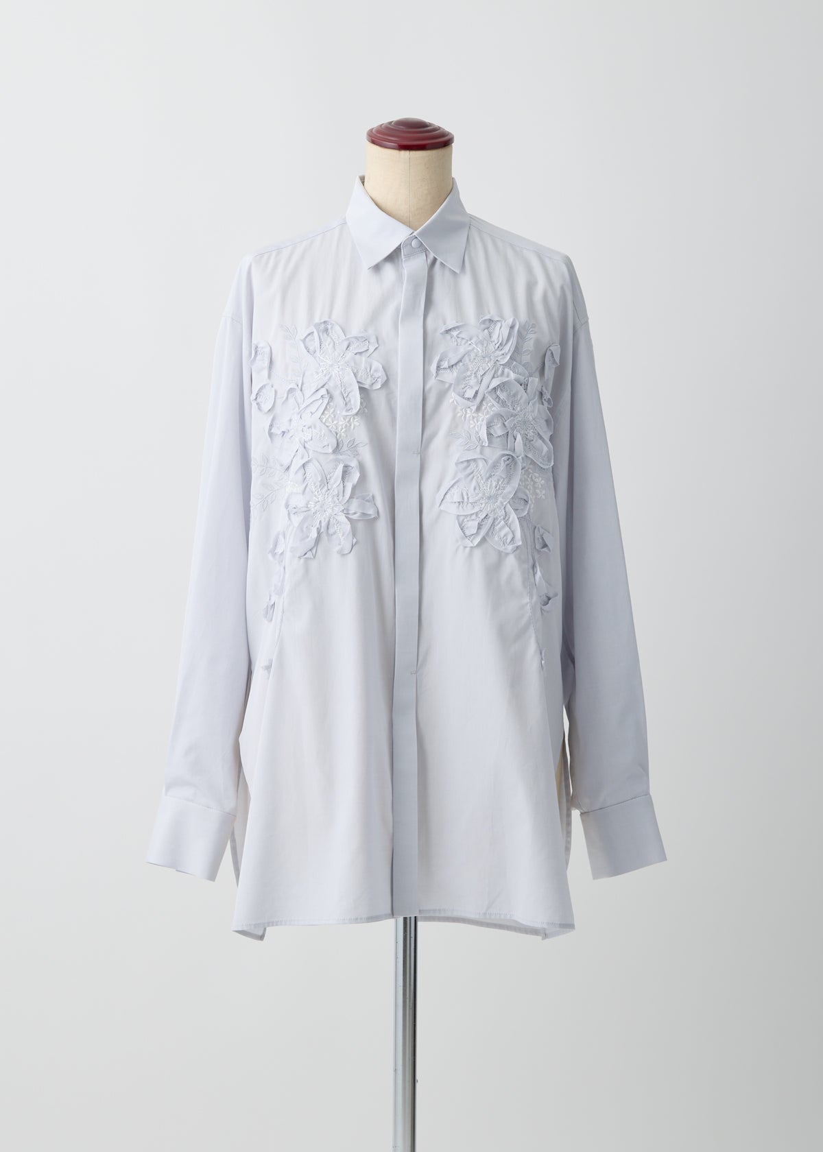 Wander Bloom(chambray)／shirt【F015-08010】