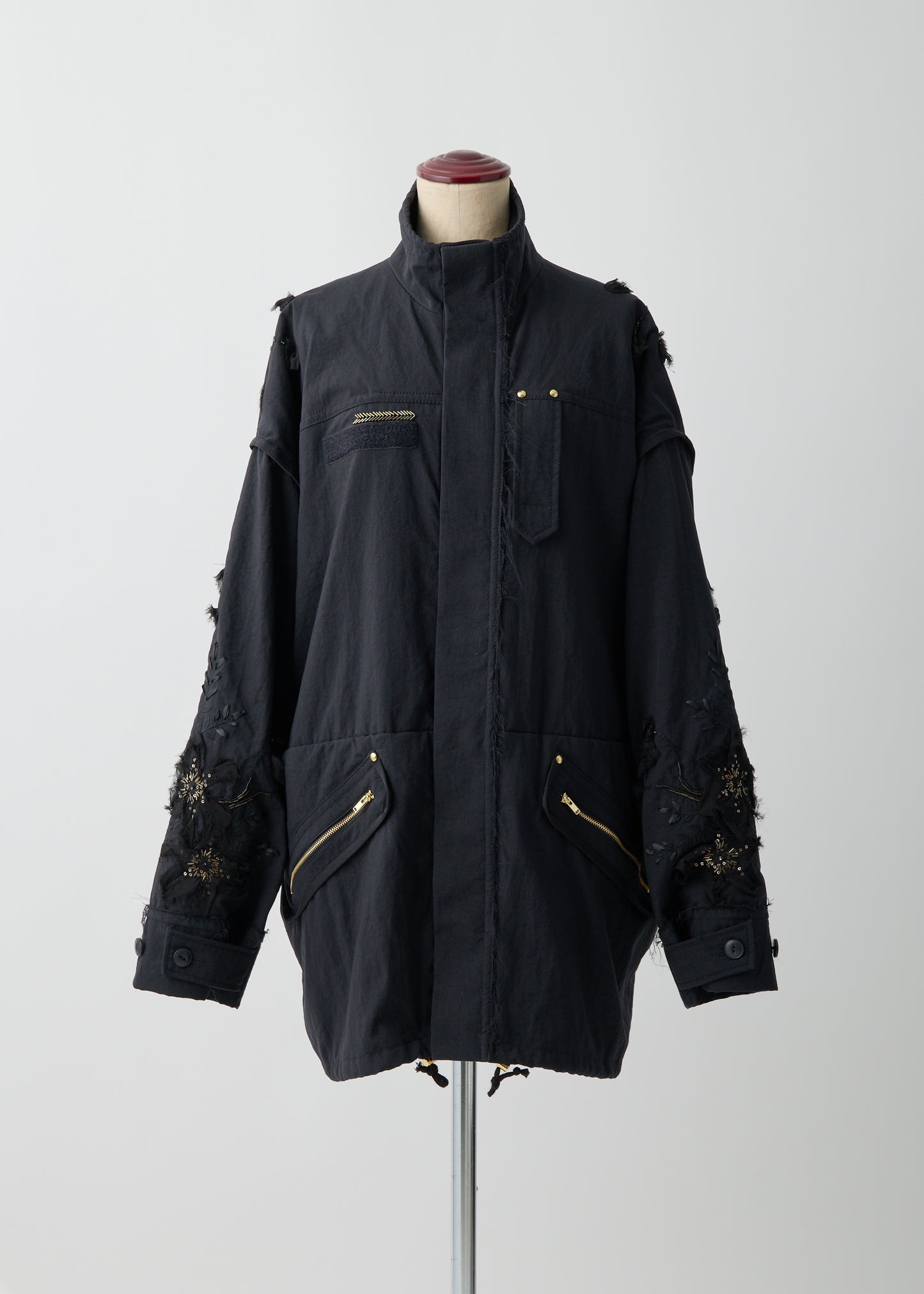 受注　Nomadic Bloom(Waterproof)／coat olive・black【F015-09002】