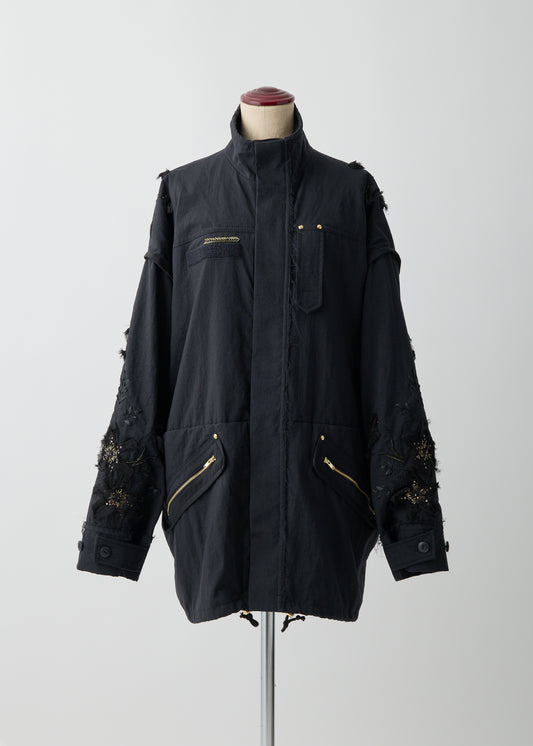 受注　Nomadic Bloom(Waterproof)／coat olive・black【F015-09002】