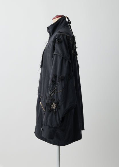受注　Nomadic Bloom(Waterproof)／coat olive・black【F015-09002】