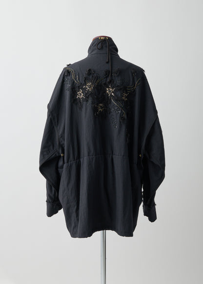 受注　Nomadic Bloom(Waterproof)／coat olive・black【F015-09002】