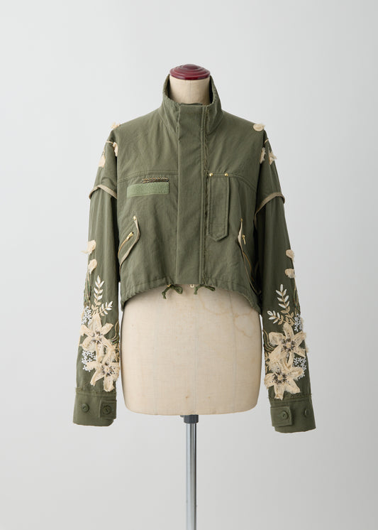 受注　Nomadic Bloom(Waterproof)／jacket olive・black【F015-04001】