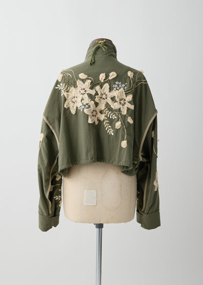 受注　Nomadic Bloom(Waterproof)／jacket olive・black【F015-04001】