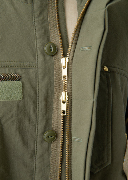 受注　Nomadic Bloom(Waterproof)／jacket olive・black【F015-04001】