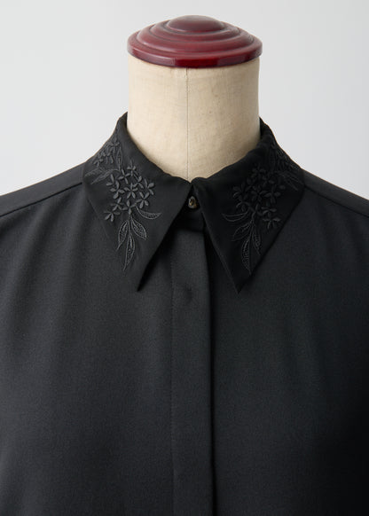 受注　Bloom Voyage／tunic black【F015-08025】