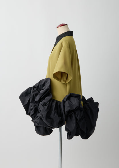 受注　Bloom Voyage／tunic olive yellow【F015-08025】
