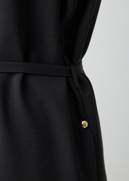 受注　Stretch Twill (Spiraea)／one-piece navy・black【F015-05011】
