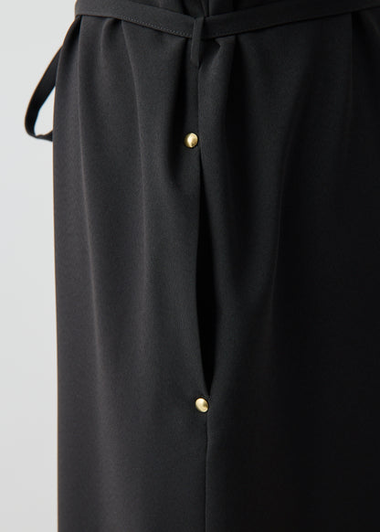 受注　Stretch Twill (Spiraea)／one-piece navy・black【F015-05011】