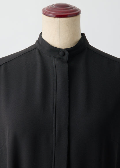 受注　Stretch Twill (Spiraea)／blouse navy・black【F015-08013】