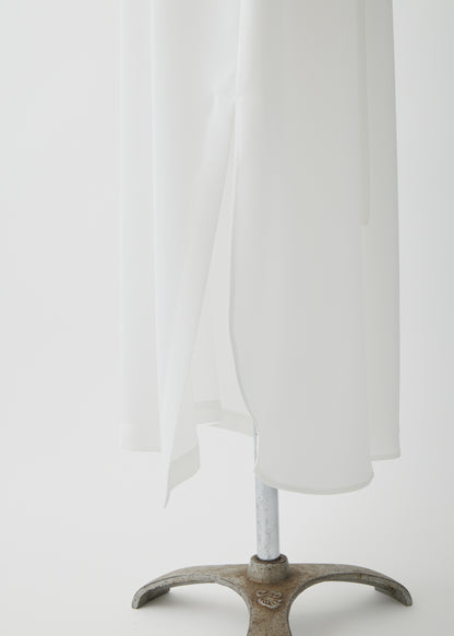 受注　Stretch Twill (Spiraea)／one-piece white【F015-05011】