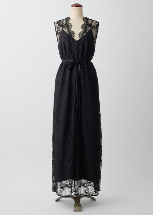受注　Lace／one-piece black【F015-05018】