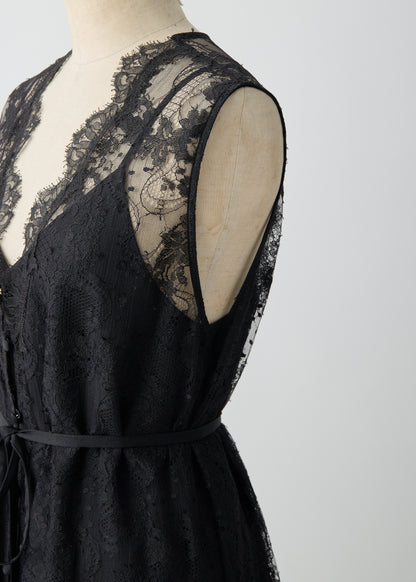 受注　Lace／one-piece black【F015-05018】