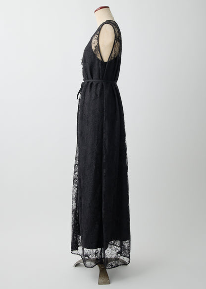 受注　Lace／one-piece black【F015-05018】
