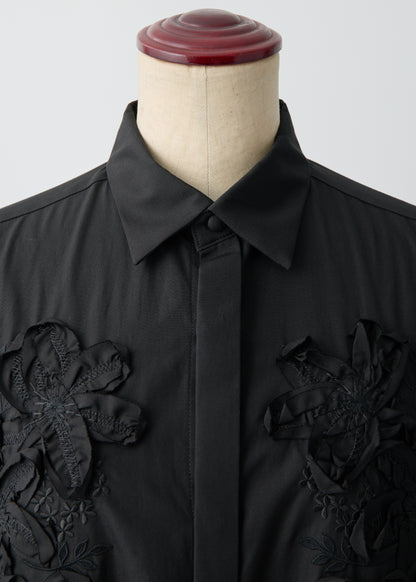 受注　Wander Bloom(chambray)／one-piece【F015-05012】