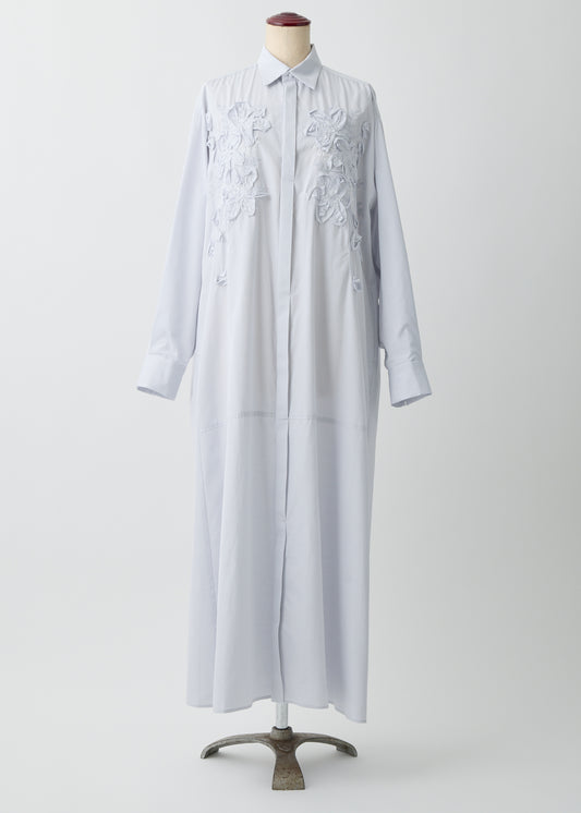 受注　Wander Bloom(chambray)／one-piece【F015-05012】