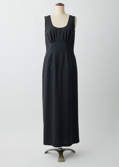 受注　2/80 Wool／one-piece black【F015-05007】