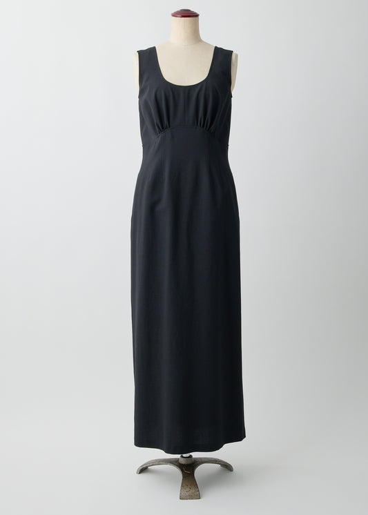 受注　2/80 Wool／one-piece black【F015-05007】