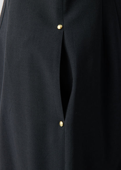 受注　2/80 Wool／one-piece black【F015-05007】