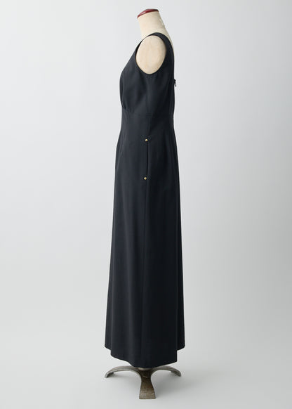 受注　2/80 Wool／one-piece black【F015-05007】