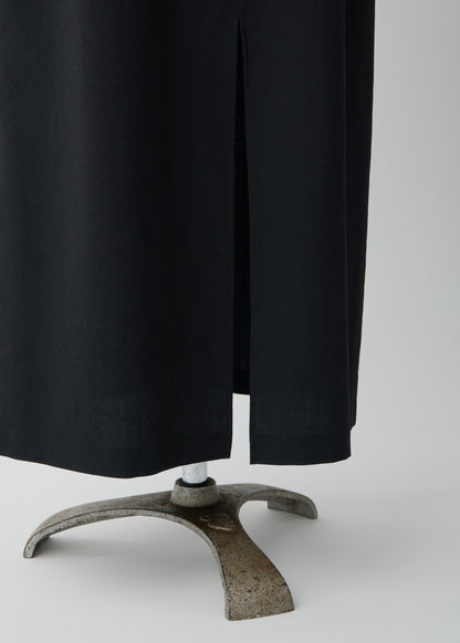 受注　2/80 Wool／one-piece black【F015-05007】