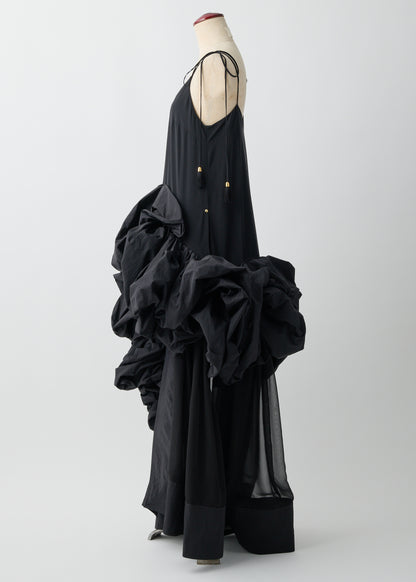 受注　Bloom Voyage／dress black【F015-05024】