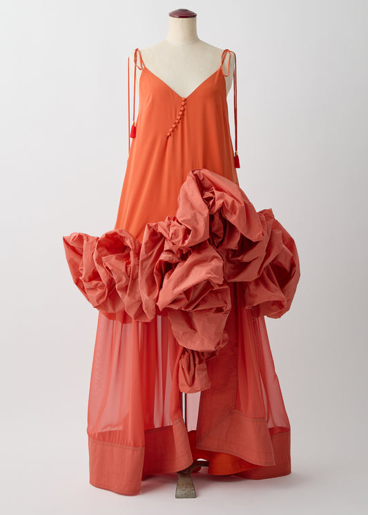 受注　Bloom Voyage／dress orange【F015-05024】